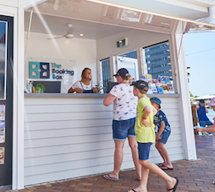 Booking service at Mooloolaba Wharf
