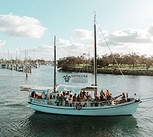 115 yo wooden yacht in the Mooloola River